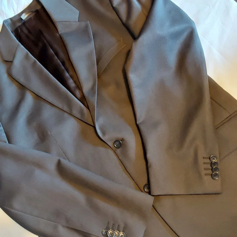 Banana Republic Men's Brown Jacket 100%‎ Wool Sport Coat Blazer 42R